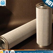 High quality 5 10 15 20 micron 304 316 stainless steel woven wire mesh polymer pleated filter cartridge for medical treatment